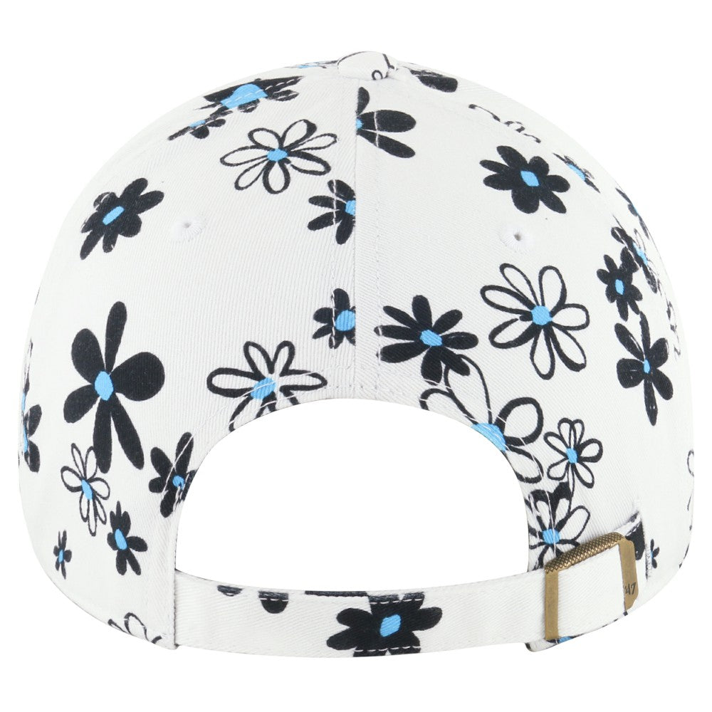 Miami Marlins Girls Youth Daisy Delight Clean Up Adjustable Hat White | 47 brand