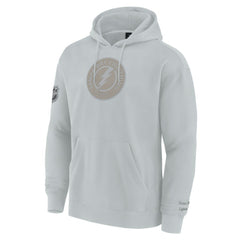 Tampa Bay Lightning Fanatics Elements Pace Pullover Hoodie Gray