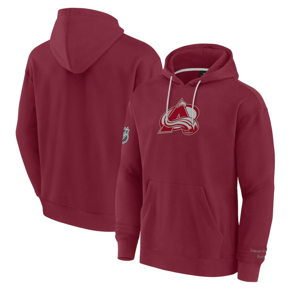 Colorado Avalanche Fanatics Elements Pace Pullover Hoodie Burgundy