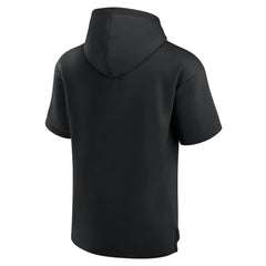 Tampa Bay Lightning Fanatics Elements Ready Short Sleeve Pullover Hoodie Black