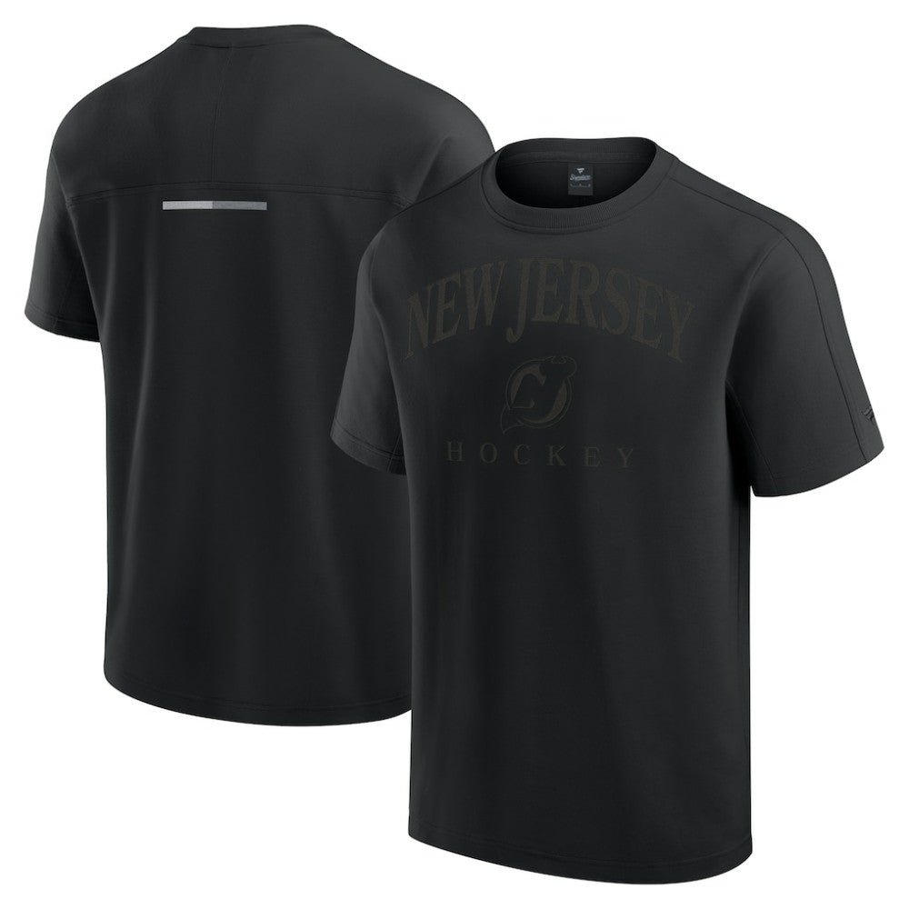 New Jersey Devils Fanatics Elements Flex Tri-Blend T-Shirt Black