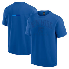 New York Rangers Fanatics Elements Flex Tri-Blend T-Shirt Blue