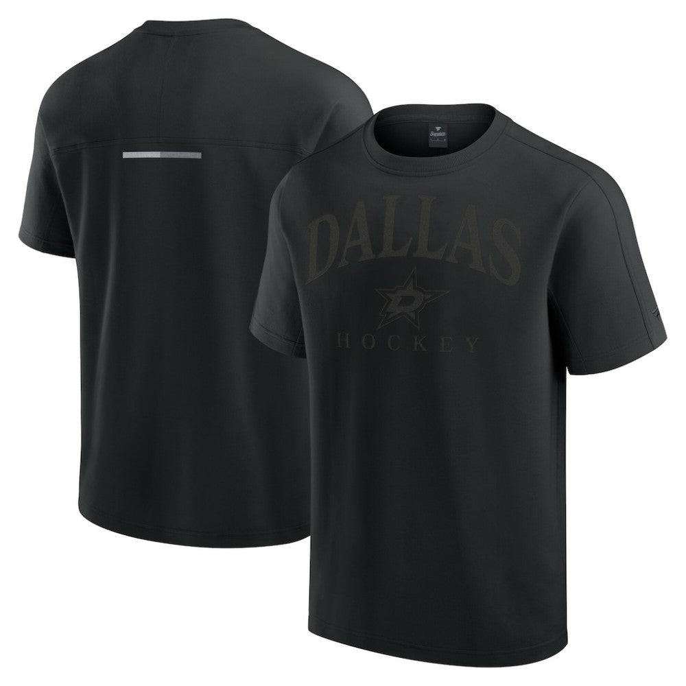 Dallas Stars Fanatics Elements Flex Tri-Blend T-Shirt Black