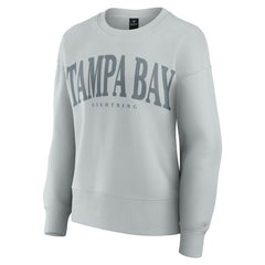 Tampa Bay Lightning Fanatics Women's Elements Flow Pullover Sweatshirt Gray