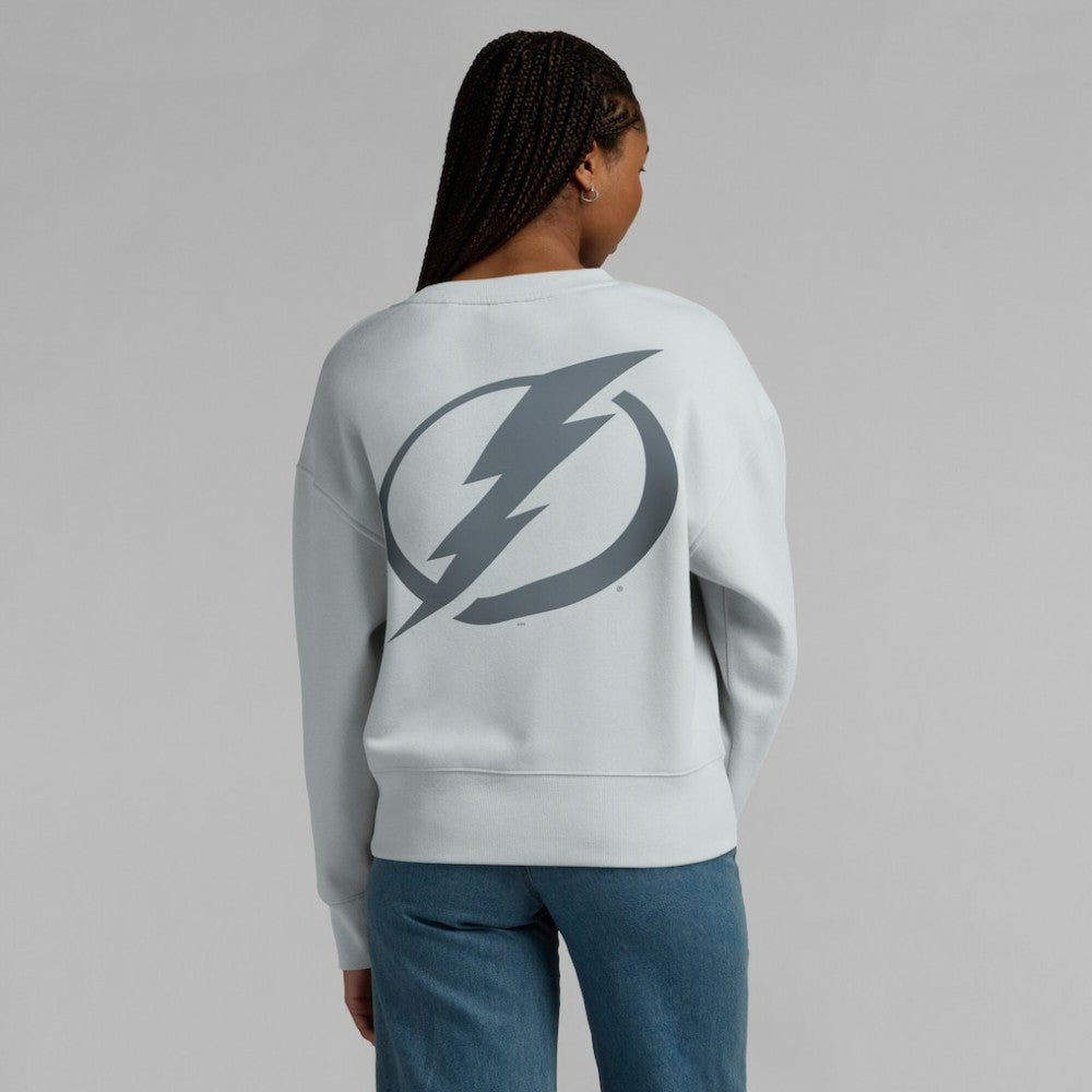 Tampa Bay Lightning Fanatics Women's Elements Flow Pullover Sweatshirt Gray