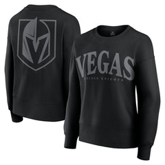 Vegas Golden Knights Fanatics Women's Elements Flow Pullover Sweatshirt Black