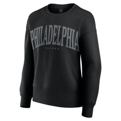 Philadelphia Flyers Fanatics Women's Elements Flow Pullover Sweatshirt Black