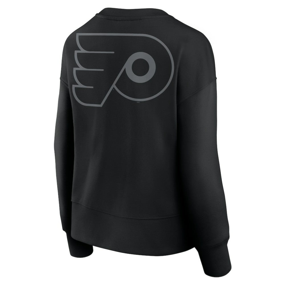 Philadelphia Flyers Fanatics Women's Elements Flow Pullover Sweatshirt Black
