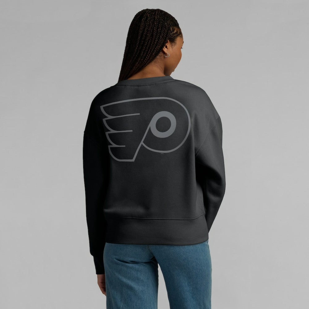 Philadelphia Flyers Fanatics Women's Elements Flow Pullover Sweatshirt Black