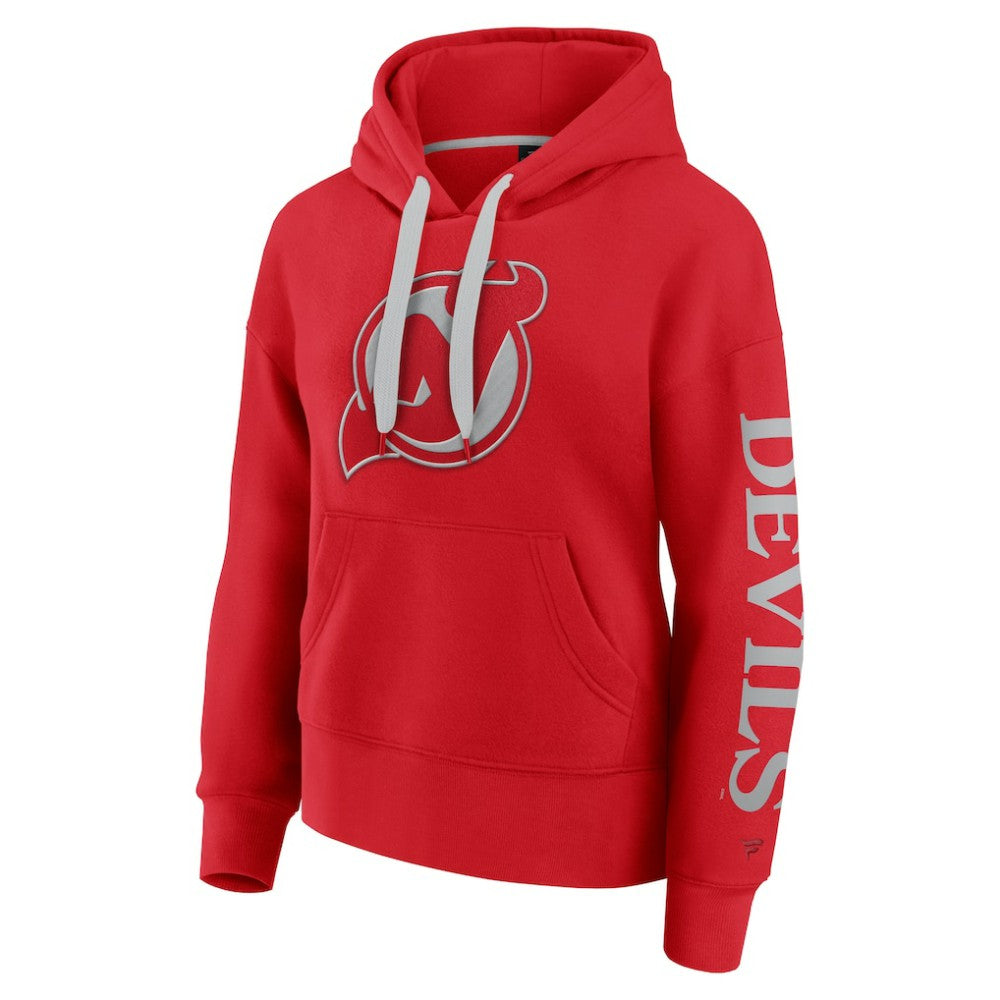 New Jersey Devils Fanatics Women's Elements Next Pullover Hoodie Red