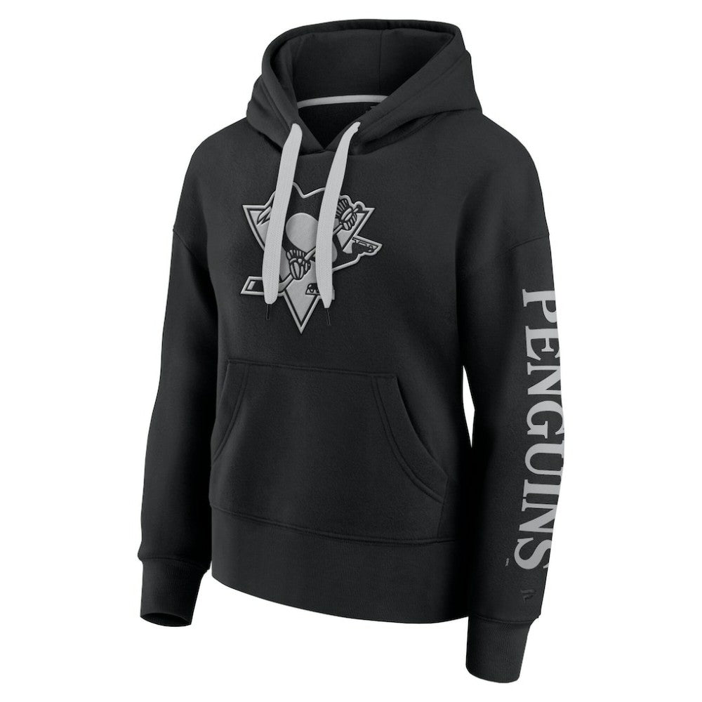 Pittsburgh Penguins Fanatics Women's Elements Next Pullover Hoodie Black