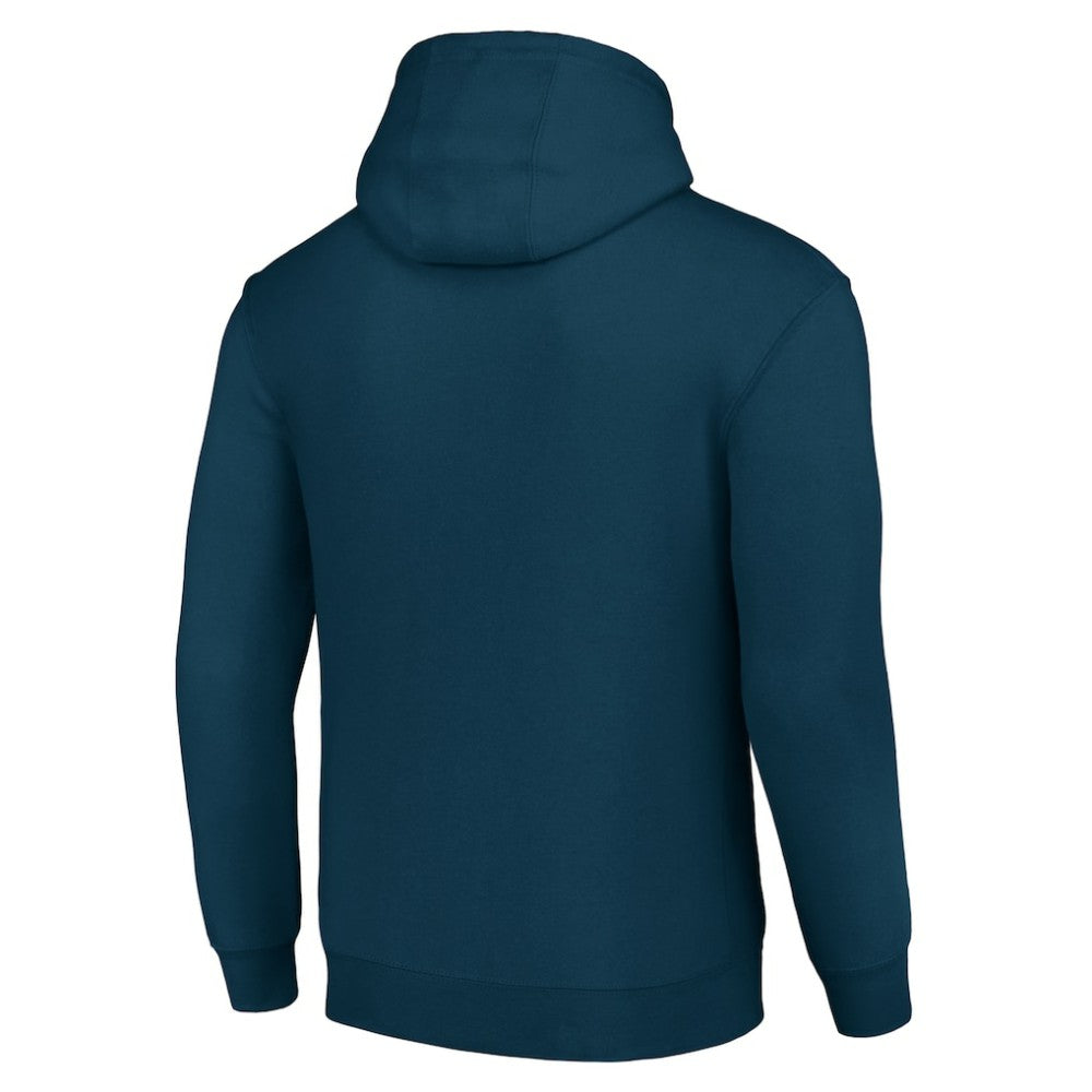 Toronto Maple Leafs Starter Color Scratch Fleece Pullover Hoodie Blue
