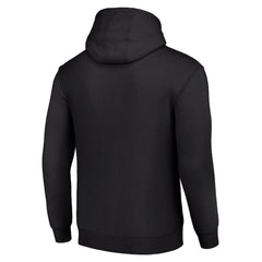 Dallas Stars Starter Color Scratch Fleece Pullover Hoodie Black