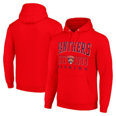 Florida Panthers Starter Graphic Pullover Hoodie Red