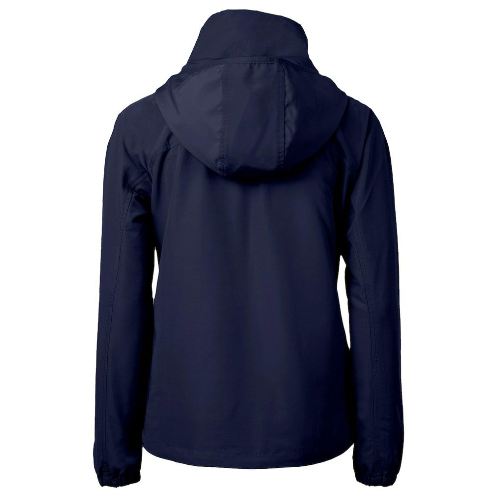 Chicago Cubs Cutter & Buck Women's City Connect Charter Eco Recycled Half-Zip Anorak Jacket Navy