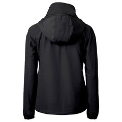 San Diego Padres Cutter & Buck Women's City Connect Charter Eco Recycled Half-Zip Anorak Jacket Black