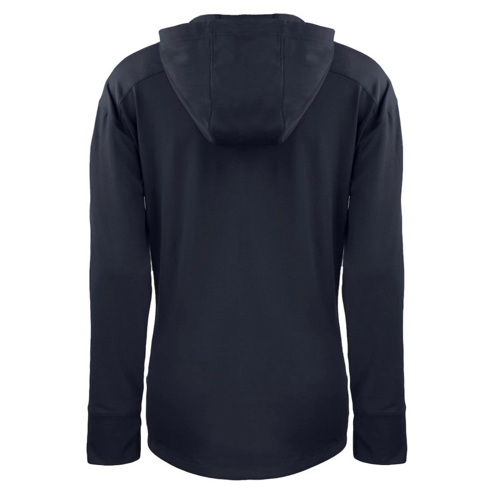 Chicago Cubs Cutter & Buck Women's City Connect Daybreak Eco Recycled Half-Zip Hoodie Navy