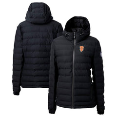San Francisco Giants Cutter & Buck Women's City Connect Mission Ridge Repreve Eco Insulated Full-Zip Puffer Jacket Black