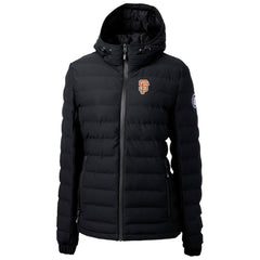 San Francisco Giants Cutter & Buck Women's City Connect Mission Ridge Repreve Eco Insulated Full-Zip Puffer Jacket Black