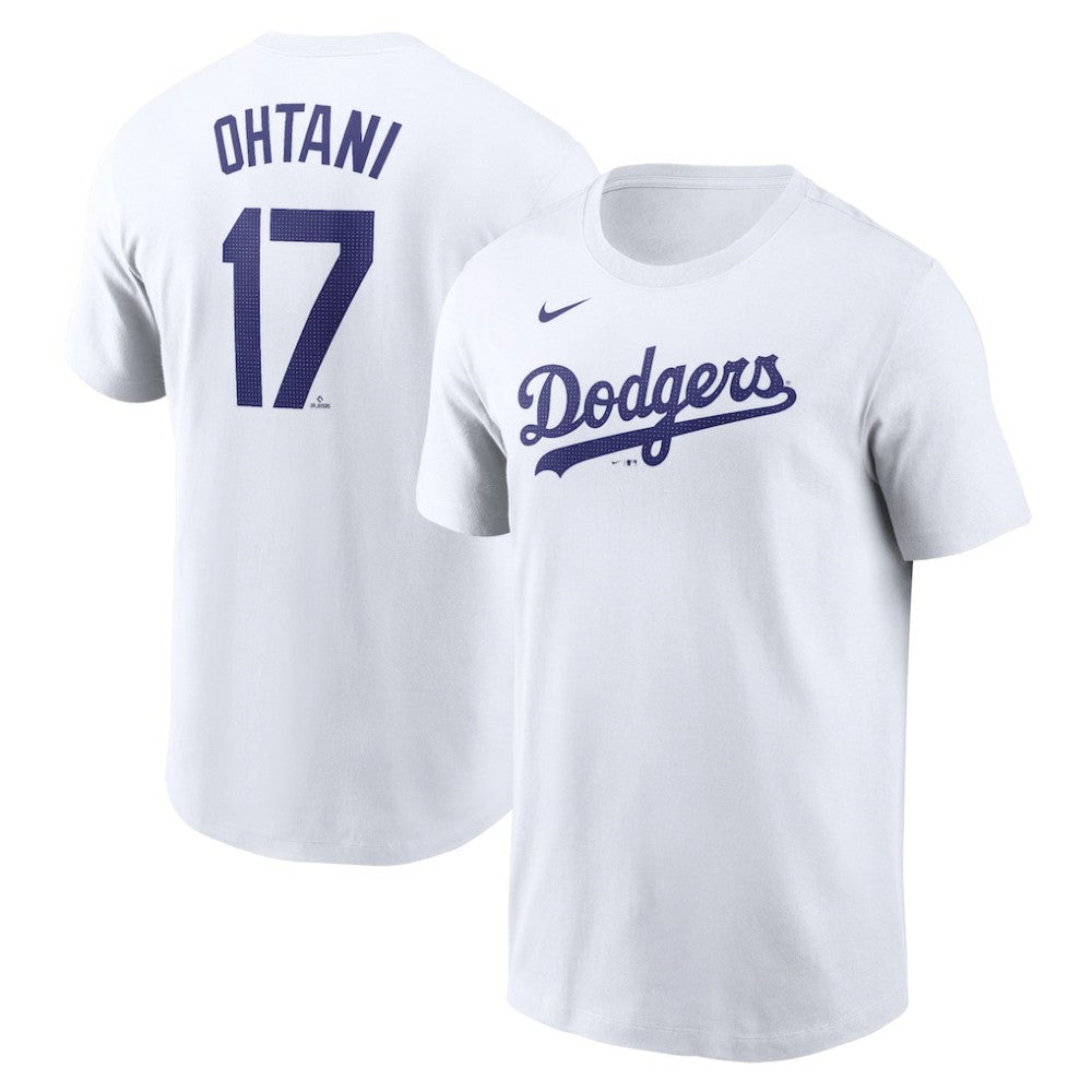 Shohei Ohtani Los Angeles Dodgers 2024 Fuse Name & Number T-Shirt - White | Nike