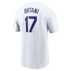 Shohei Ohtani Los Angeles Dodgers 2024 Fuse Name & Number T-Shirt - White | Nike