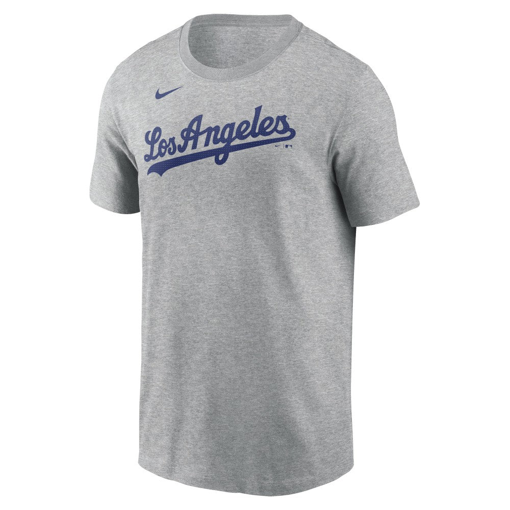 Shohei Ohtani Los Angeles Dodgers 2024 Fuse Name & Number T-Shirt - Gray | Nike