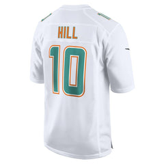 Tyreek Hill Miami Dolphins Fashion Game Jersey - White