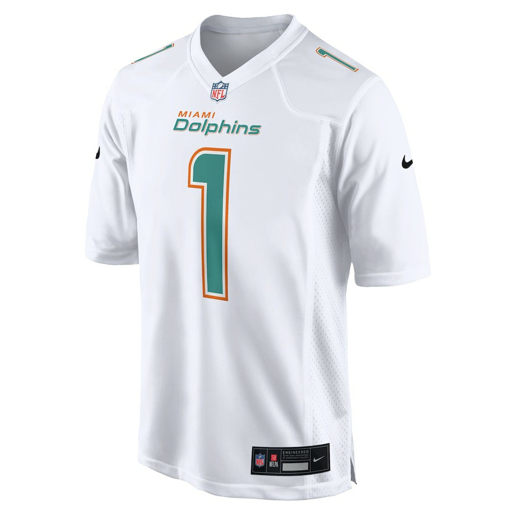 Tua Tagovailoa Miami Dolphins Fashion Game Jersey - White