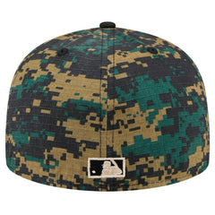Pittsburgh Pirates Digi Camo 59FIFTY Fitted Hat Black | New Era