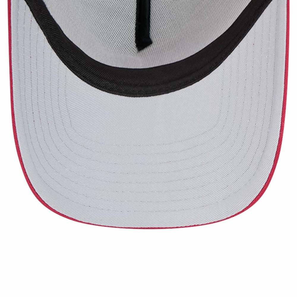 Philadelphia Phillies Retro Wordmark 9FORTY A-Frame Trucker Adjustable Hat White | New Era