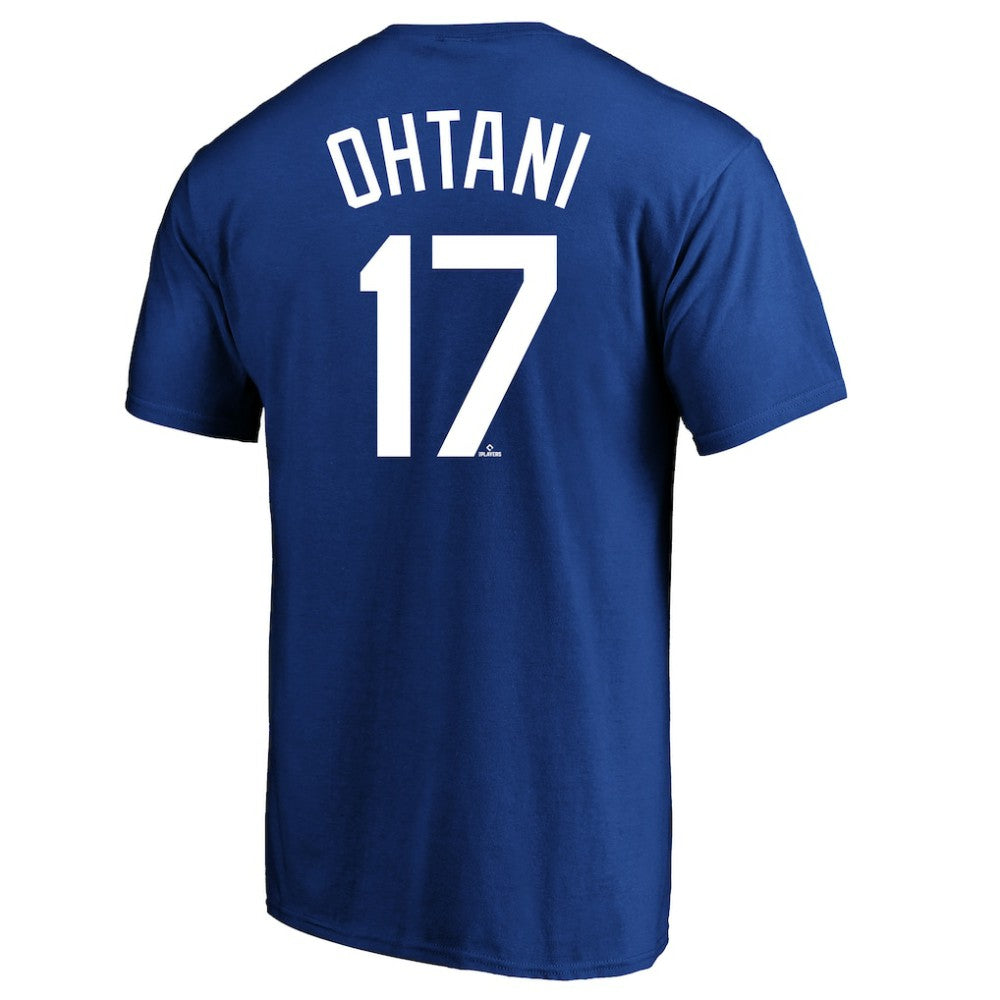 Shohei Ohtani Los Angeles Dodgers Big & Tall Name & Number T-Shirt Royal