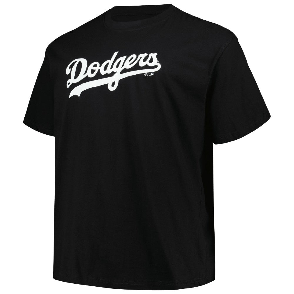 Shohei Ohtani Los Angeles Dodgers Profile Big & Tall Name & Number T-Shirt Black