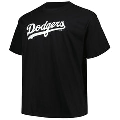 Shohei Ohtani Los Angeles Dodgers Profile Big & Tall Name & Number T-Shirt Black