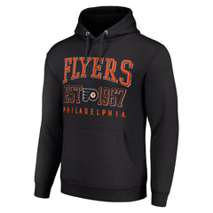 Philadelphia Flyers Starter Retro Graphic Pullover Hoodie Black