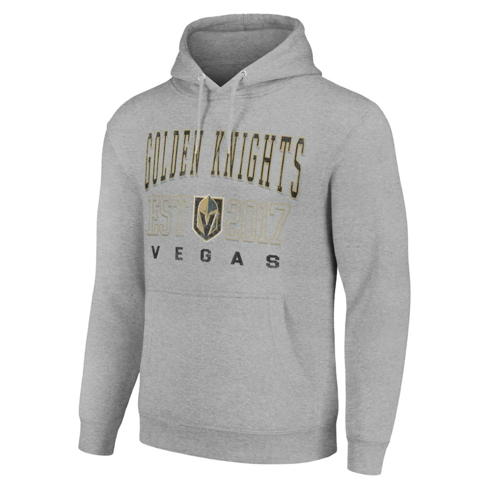 Vegas Golden Knights Starter Graphic Pullover Hoodie Heather Gray