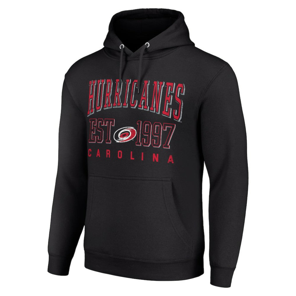 Carolina Hurricanes Starter Graphic Pullover Hoodie Black