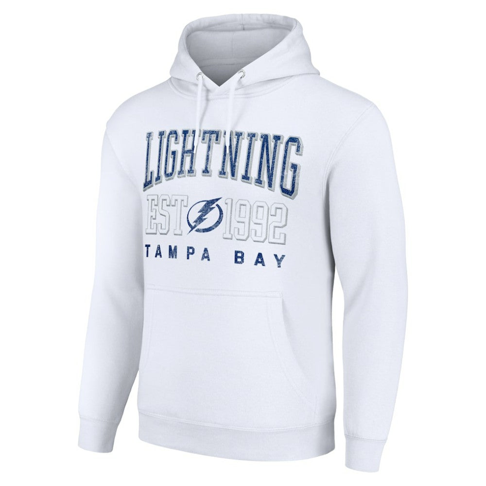 Tampa Bay Lightning Starter Graphic Pullover Hoodie White