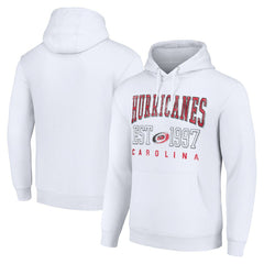 Carolina Hurricanes Starter Graphic Pullover Hoodie White