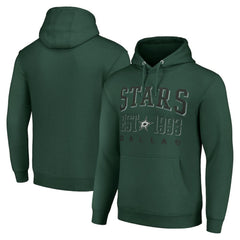 Dallas Stars Starter Graphic Pullover Hoodie Green