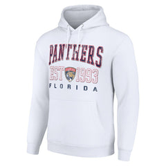 Florida Panthers Starter Graphic Pullover Hoodie White