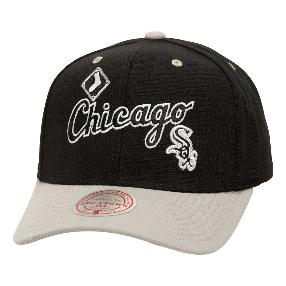 Chicago White Sox  All In 2.0 Adjustable Hat Black | Mitchell & Ness