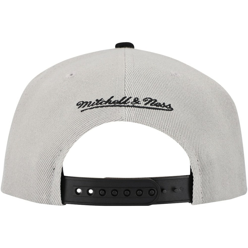Pittsburgh Pirates Knock Out Panel Snapback Hat Gray | Mitchell & Ness