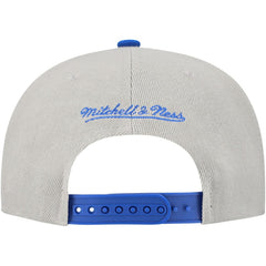 Chicago Cubs Knock Out Panel Snapback Hat Gray | Mitchell & Ness