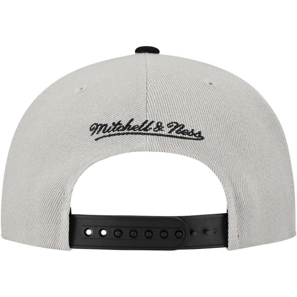 Chicago White Sox Knock Out Panel Snapback Hat Gray | Mitchell & Ness