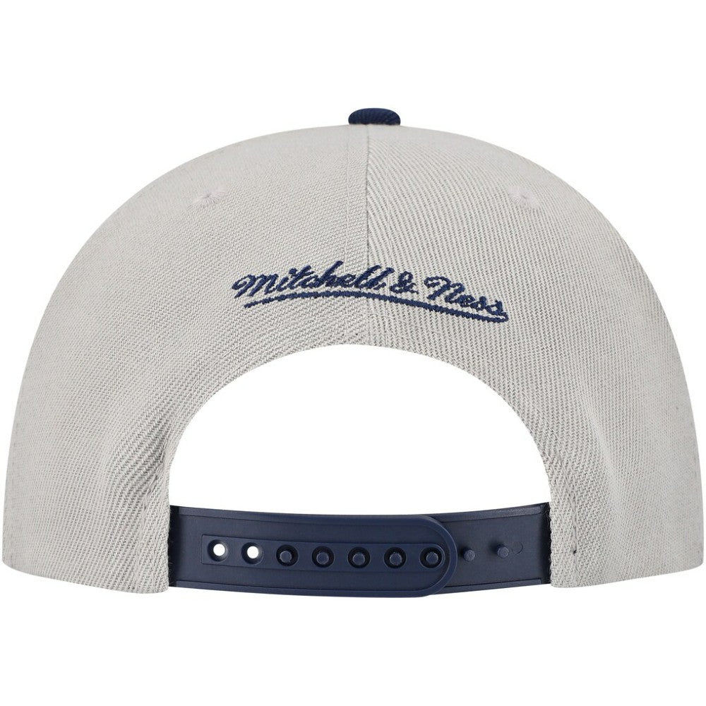 Detroit Tigers Knock Out Panel Snapback Hat Gray | Mitchell & Ness
