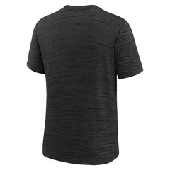 Colorado Rockies Youth Authentic Collection Practice Performance T-Shirt Black | Nike