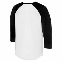 Baltimore Orioles Tiny Turnip Unisex Tattoo Rose 3/4-Sleeve Raglan T-Shirt White/Black