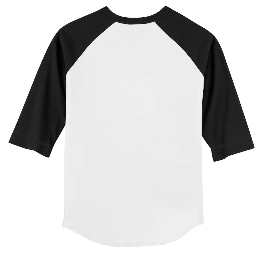 San Francisco Giants Tiny Turnip Youth Excavator 3/4-Sleeve Raglan T-Shirt White/Black