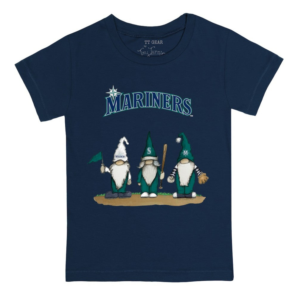 Seattle Mariners Tiny Turnip Youth Gnomes T-Shirt Navy