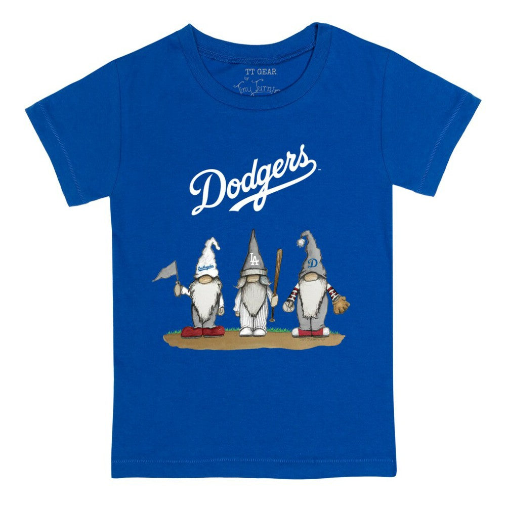 Los Angeles Dodgers Tiny Turnip Youth Gnomes T-Shirt Royal